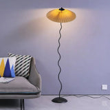 Quallendesign moderne Stehlampe