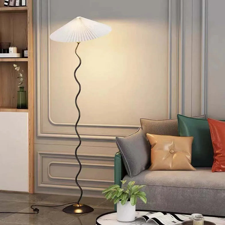 Quallendesign moderne Stehlampe