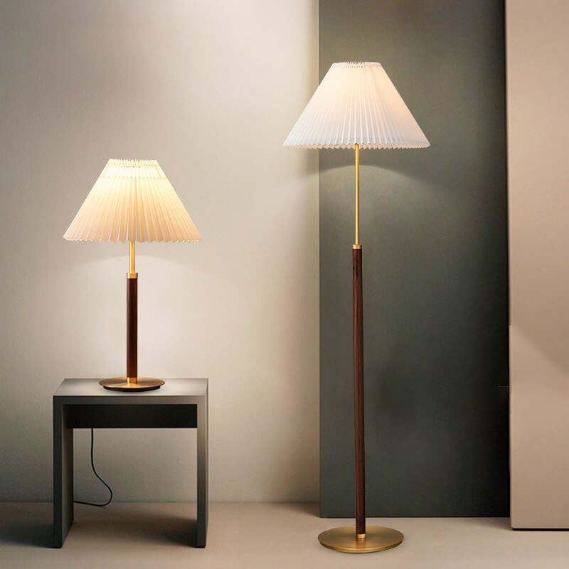 Modern Nussbaum Stehlampen für Wohnzimmer - Clowas.de