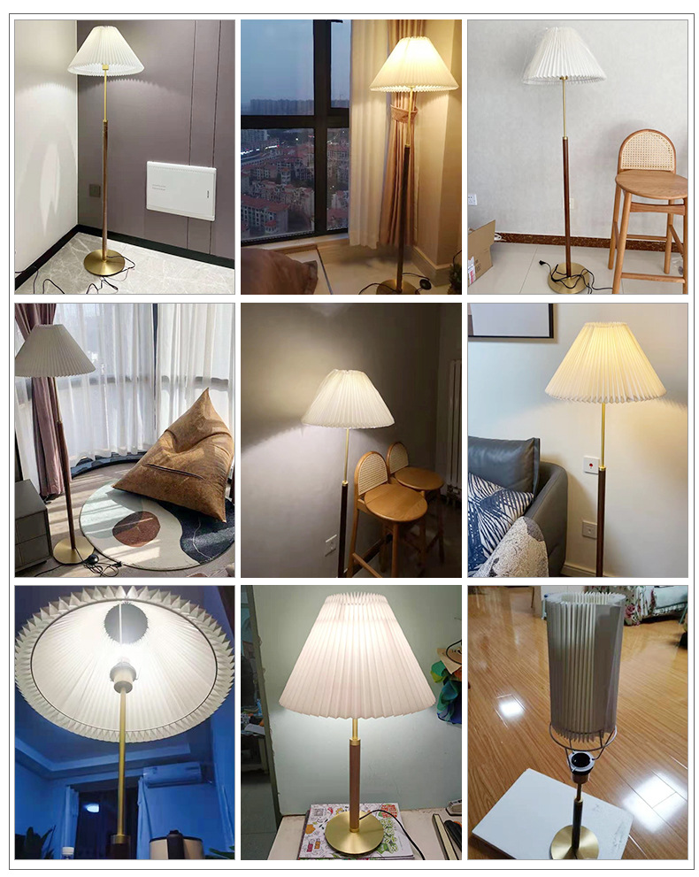 Modern Nussbaum Stehlampen für Wohnzimmer - Clowas.de