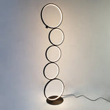 Multilayered Ring Artistic Floor Lamp