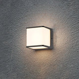 Außenwandleuchten Solar Moderne Outdoor Beleuchtung Rechteckig Elegant - Clowas.de
