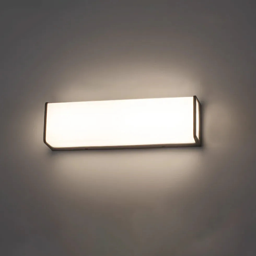 Außenwandleuchten Solar Moderne Outdoor Beleuchtung Rechteckig Elegant - Clowas.de