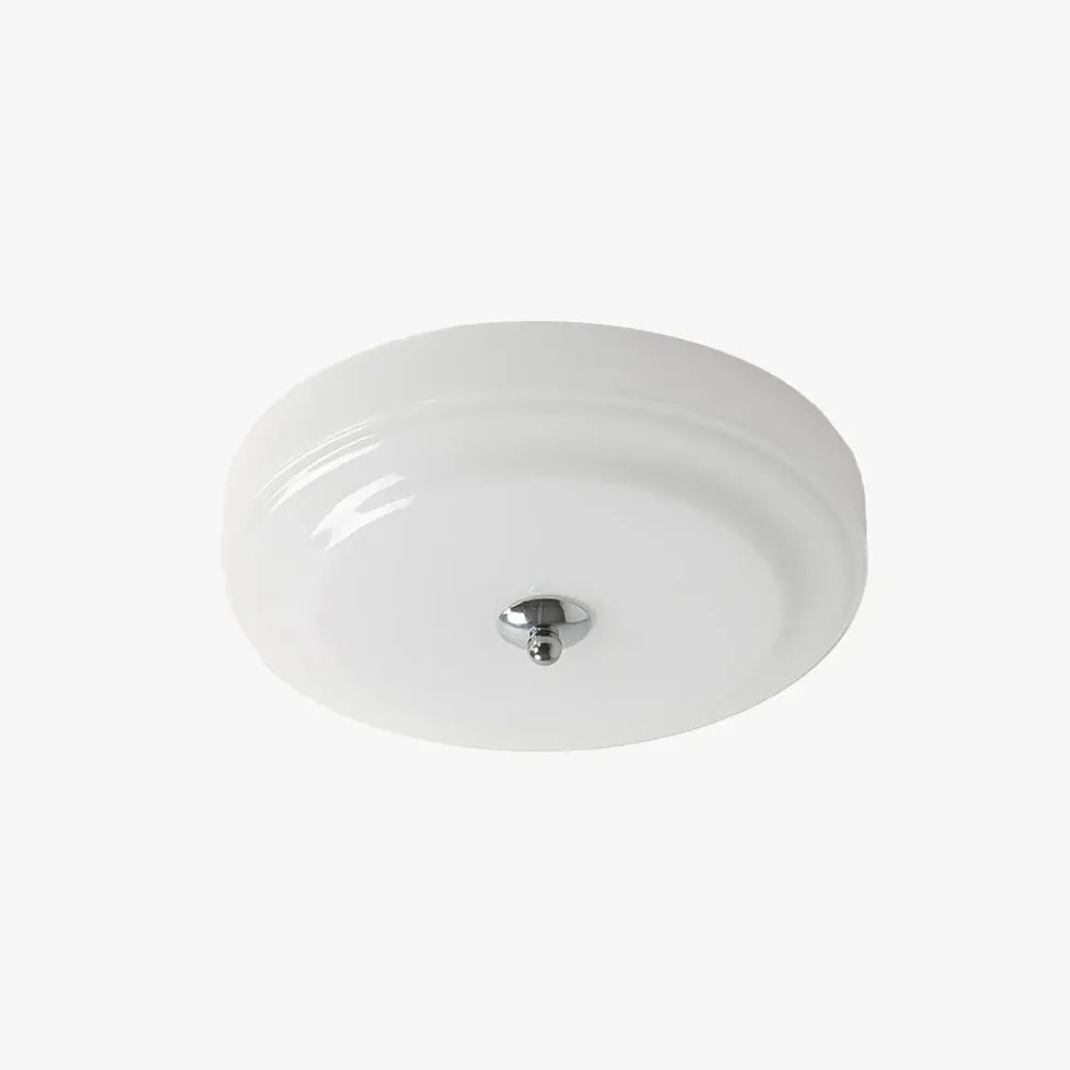 Moderne Deckenleuchte dimmbar im Bauhaus Creme-Stil - Clowas.de