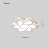 Moderne Deckenleuchte LED mit Acryl Blütenform - Clowas.de