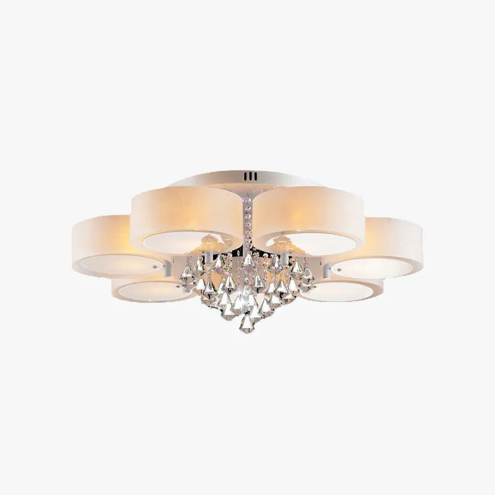Moderne Deckenleuchte Schlafzimmer LED Kristalllampe Simplizität - Clowas.de