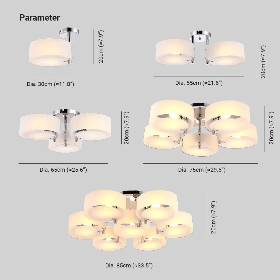 Moderne Deckenleuchte Schlafzimmer LED Kristalllampe Simplizität - Clowas.de