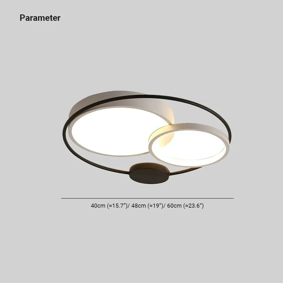 Moderne Deckenleuchten für Schlafzimmer Skandinavische LED Deckenlampe - Clowas.de