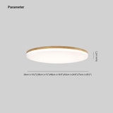 Moderne große Deckenleuchte Runde LED Holzlampe - Clowas.de
