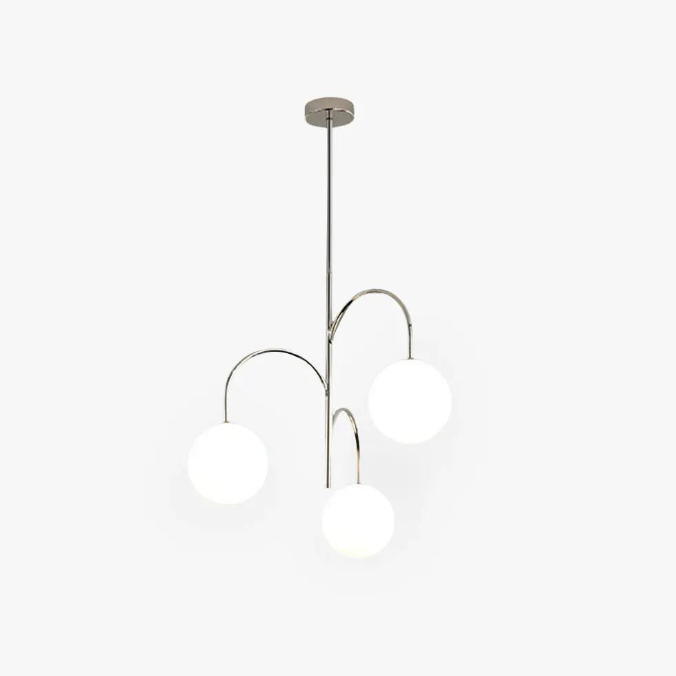 Moderne Hängelampe Schlafzimmer nordischer Stil mit Glas - Clowas.de