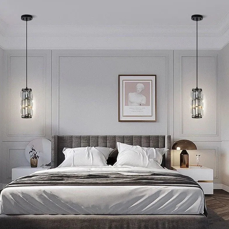 Moderne Hängelampen Schlafzimmer im kristallklaren Luxusdesign - Clowas.de