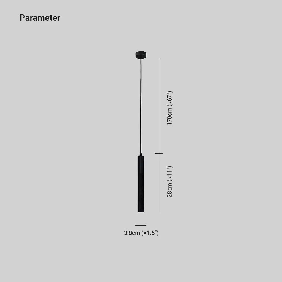 Pendelleuchte Stab in modernem schwarzen Design - Clowas.de