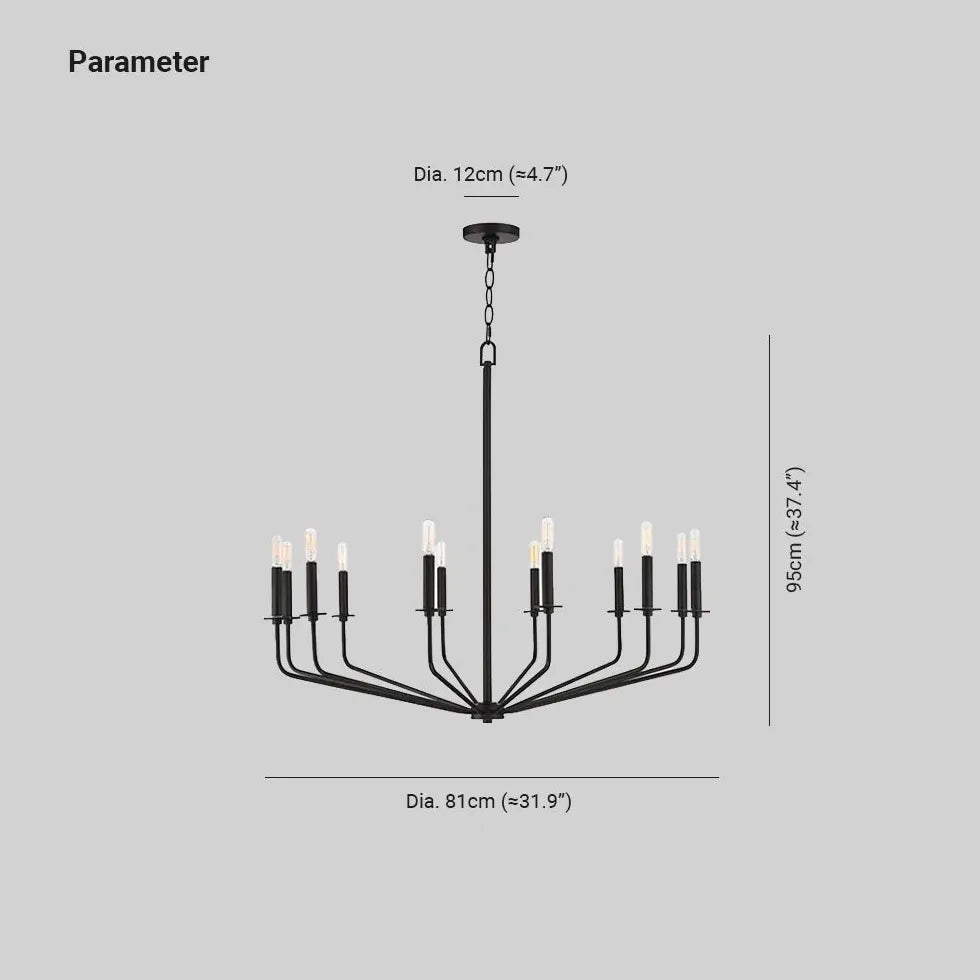Moderne Kronleuchter LED im Vintage-Eisen-Design - Clowas.de