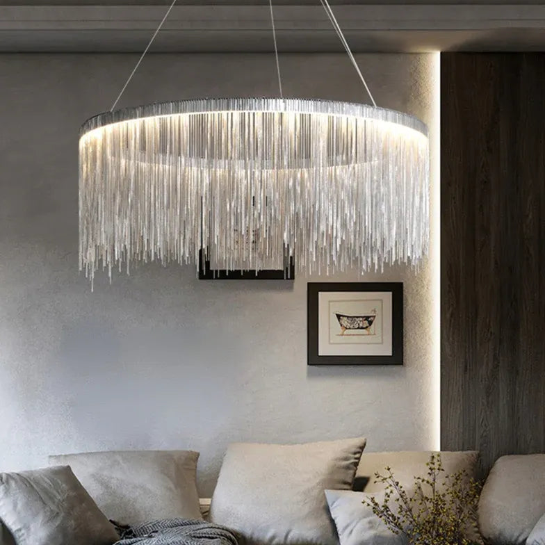 Moderne Kronleuchter Silber im modernen italienischen Stil - Clowas.de