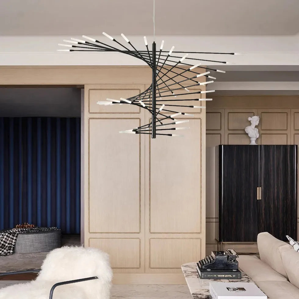 Moderne LED Deckenleuchten Wohnzimmer im nordischen Stil - Clowas.de