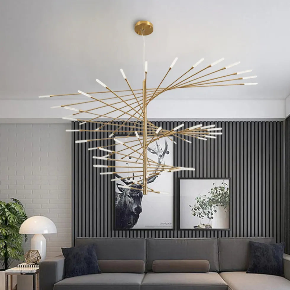 Moderne LED Deckenleuchten Wohnzimmer im nordischen Stil - Clowas.de