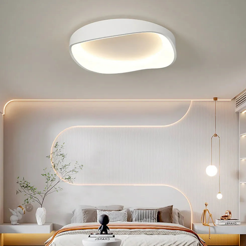 Moderne LED Deckenleuchten Wohnzimmer kreativ rundes Design - Clowas.de