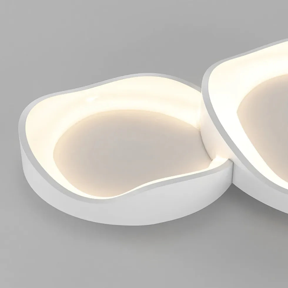 Moderne LED Deckenleuchten Wohnzimmer kreativ rundes Design - Clowas.de