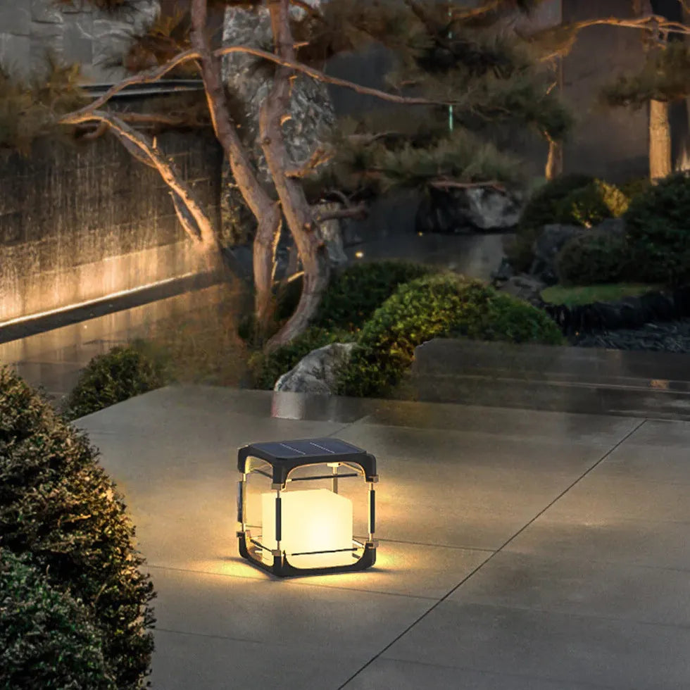 moderne led stehlampe für den Garten schlicht wetterfest - Clowas.de