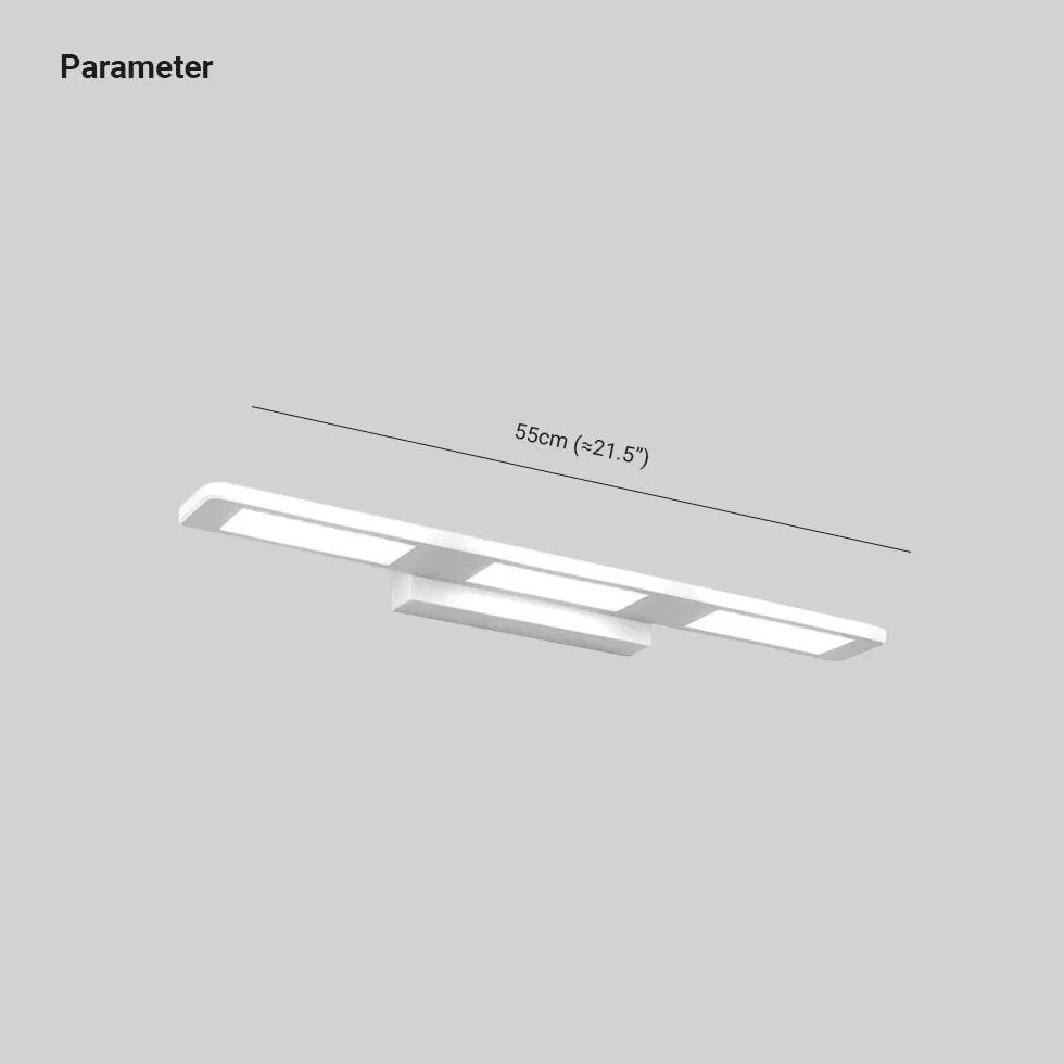 moderne led wandleuchten minimalistisches Design in Weiß - Clowas.de