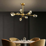 Moderne Pendelleuchte Schlafzimmer nordischer Stil mit Kristall - Clowas.de