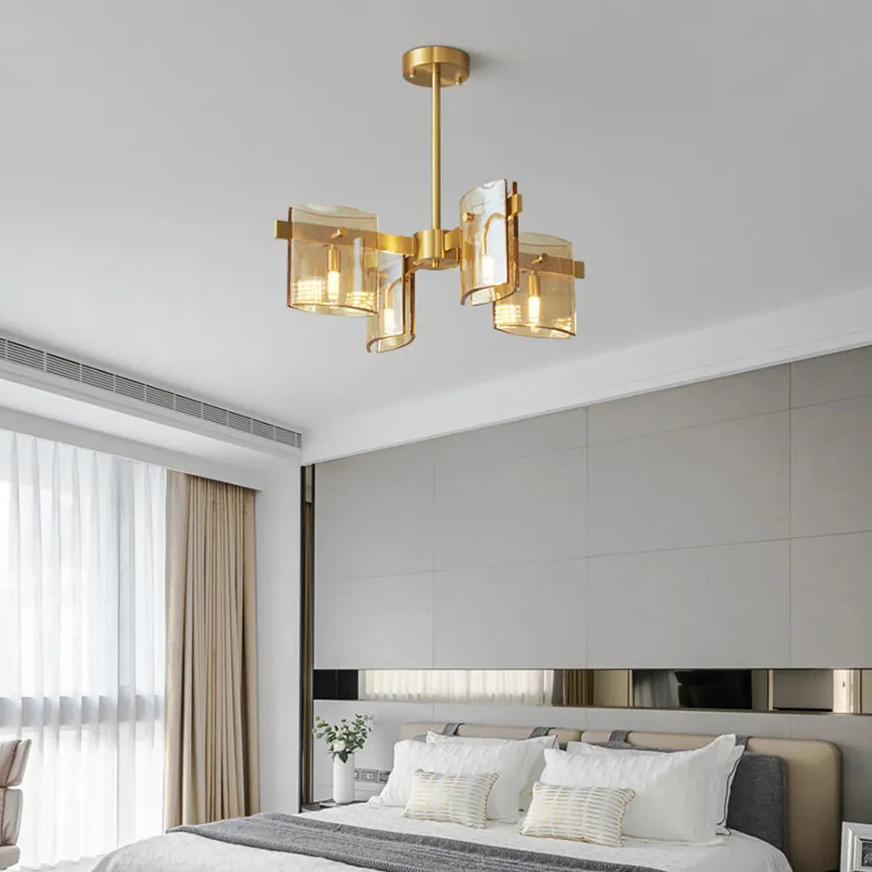 Moderne Pendelleuchte im italienischen Luxusdesign aus Vollkupfer - Clowas.de