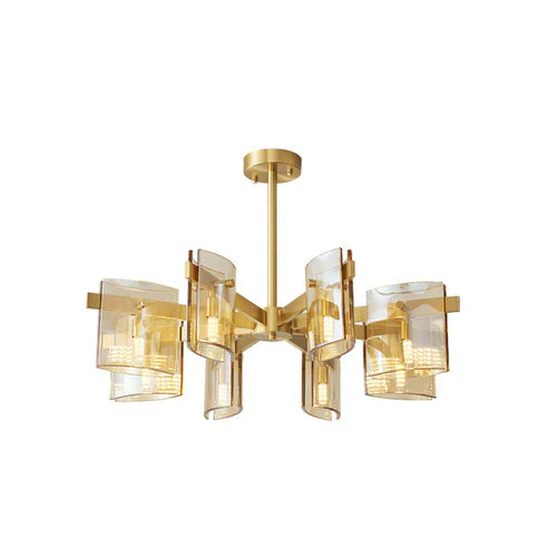 Moderne Pendelleuchte im italienischen Luxusdesign aus Vollkupfer - Clowas.de