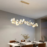 Moderne Pendelleuchte Küche Silber Ginkgo Nordisch - Clowas.de