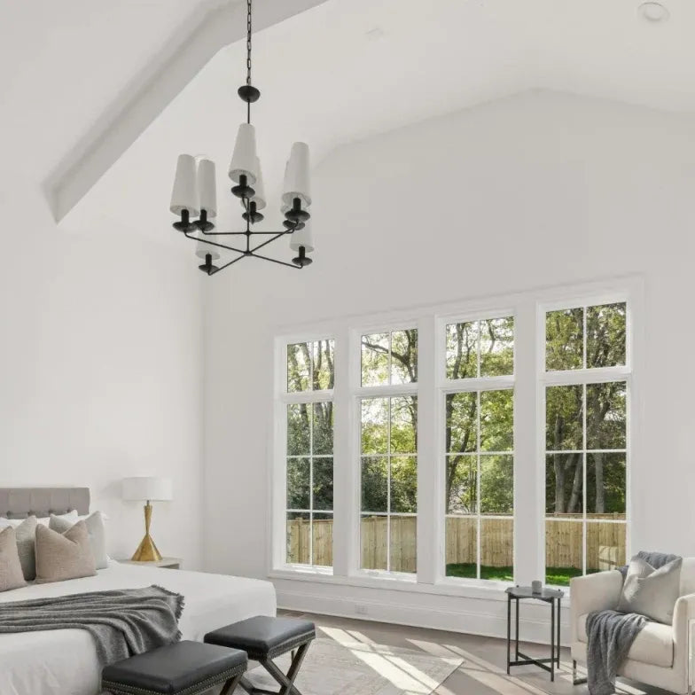 Moderne Pendelleuchte Wohnzimmer in weißem modernen Stil - Clowas.de