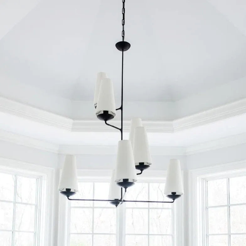 Moderne Pendelleuchte Wohnzimmer in weißem modernen Stil - Clowas.de