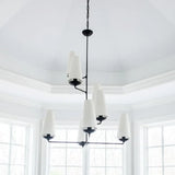 Moderne Pendelleuchte Wohnzimmer in weißem modernen Stil - Clowas.de