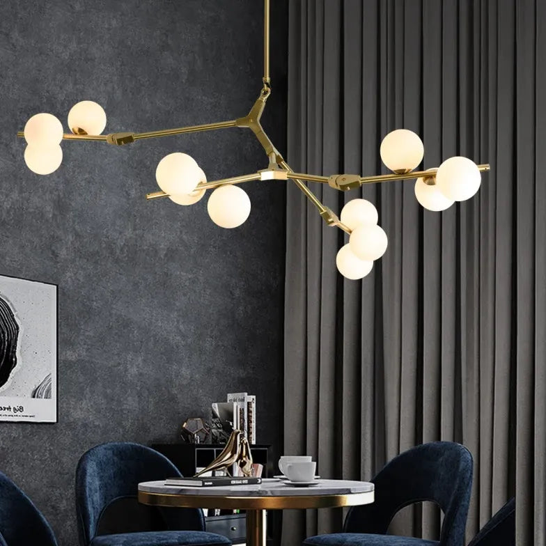 Moderne Pendelleuchten Wohnzimmer in weißem modernen Stil - Clowas.de