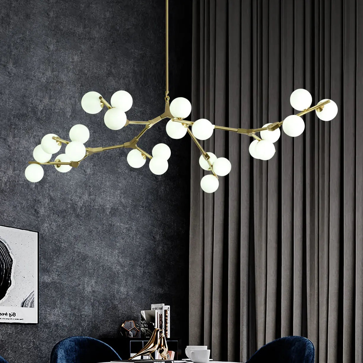 Moderne Pendelleuchten Wohnzimmer in weißem modernen Stil - Clowas.de