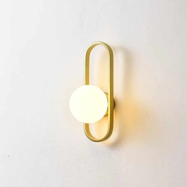 wandleuchte gold mit schalter moderne elegante beleuchtung - Clowas.de