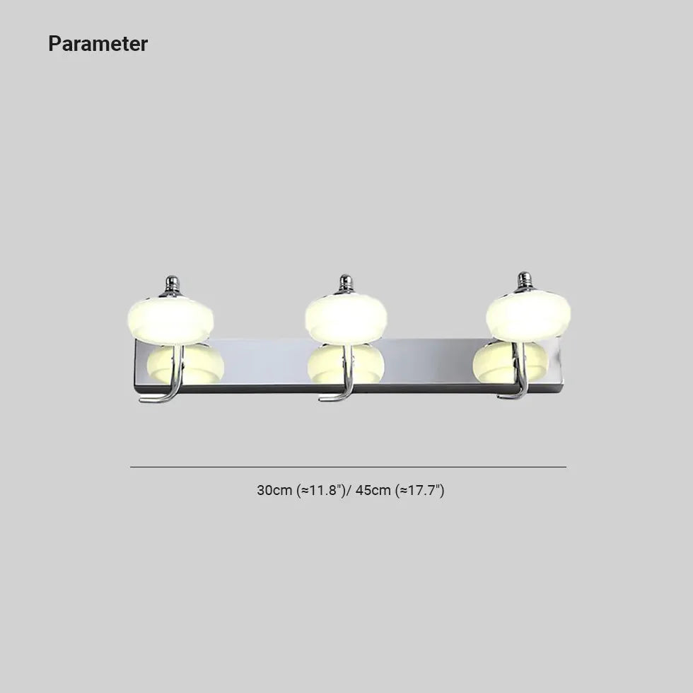 Moderne Wandleuchten Edelstahl in silbernem minimalistischen Stil - Clowas.de