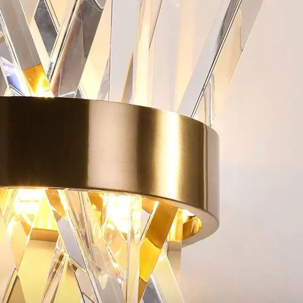 Moderne Wandleuchten Wohnzimmer mit nordischem Kristall Design - Clowas.de