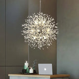 Moderner Kronleuchter Design nordisch minimalistischer goldener Kristall - Clowas.de
