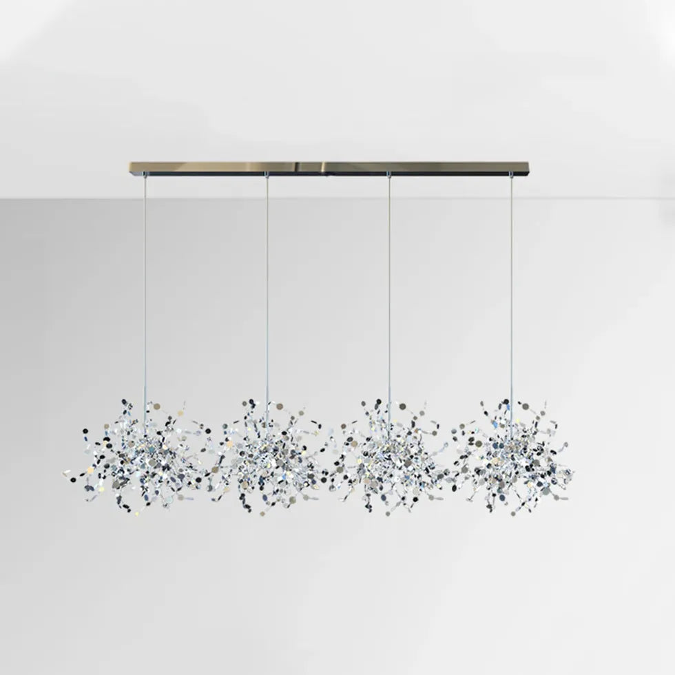 moderner kronleuchter silber für elegantes nordisches Design - Clowas.de
