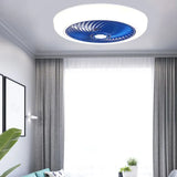 Unsichtbarer Spiralschlafzimmer Deckenventilator mit Licht