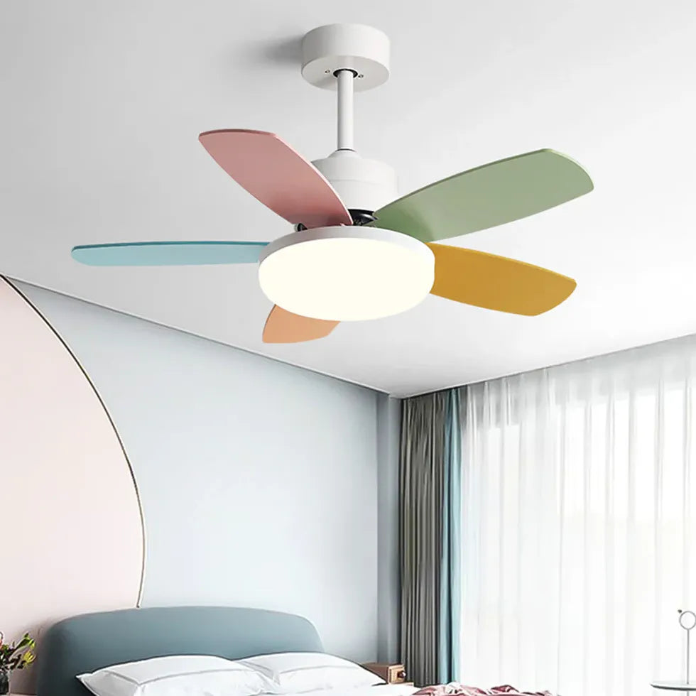 Macarons Schlafzimmer Deckenventilator mit Licht