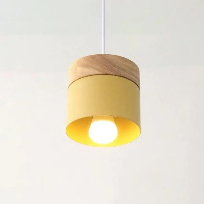 hängelampe holz led nordisch modern schlicht elegant