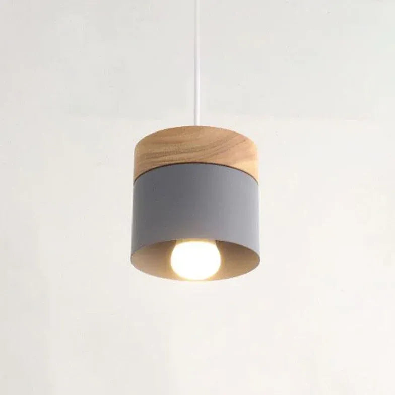 hängelampe holz led nordisch modern schlicht elegant