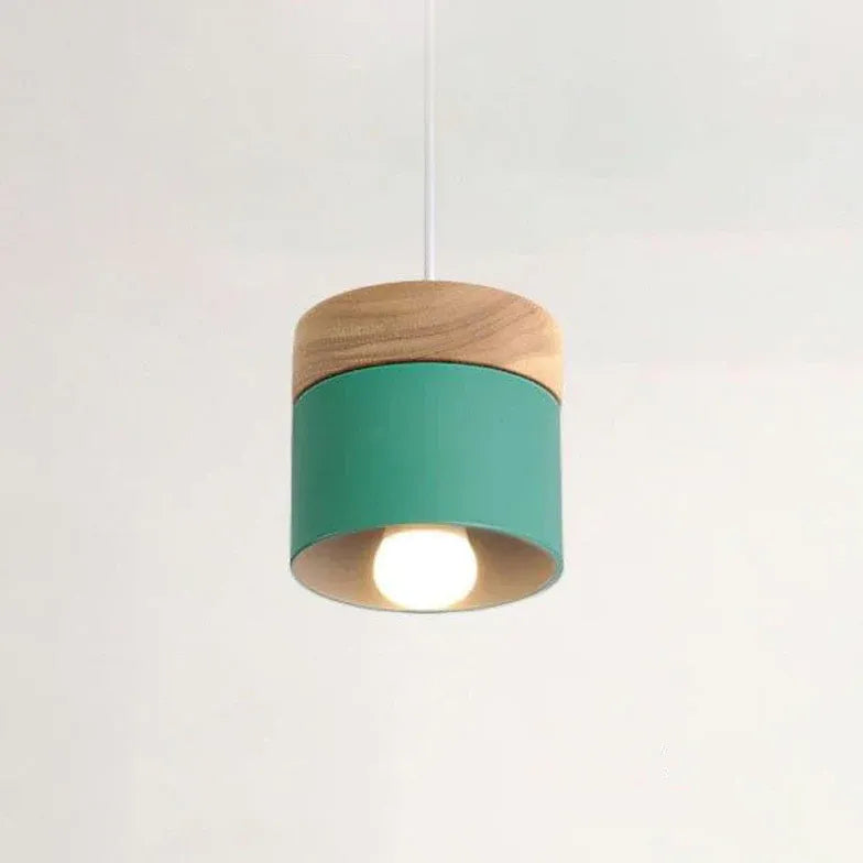 hängelampe holz led nordisch modern schlicht elegant