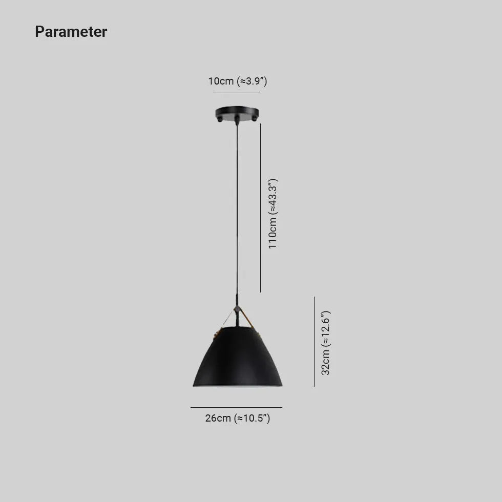 Hängelampe LED schwarz Nordisch modern matt