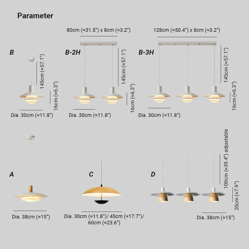 Multi-Layer Rund Speisesaal modernes Anhängerlicht