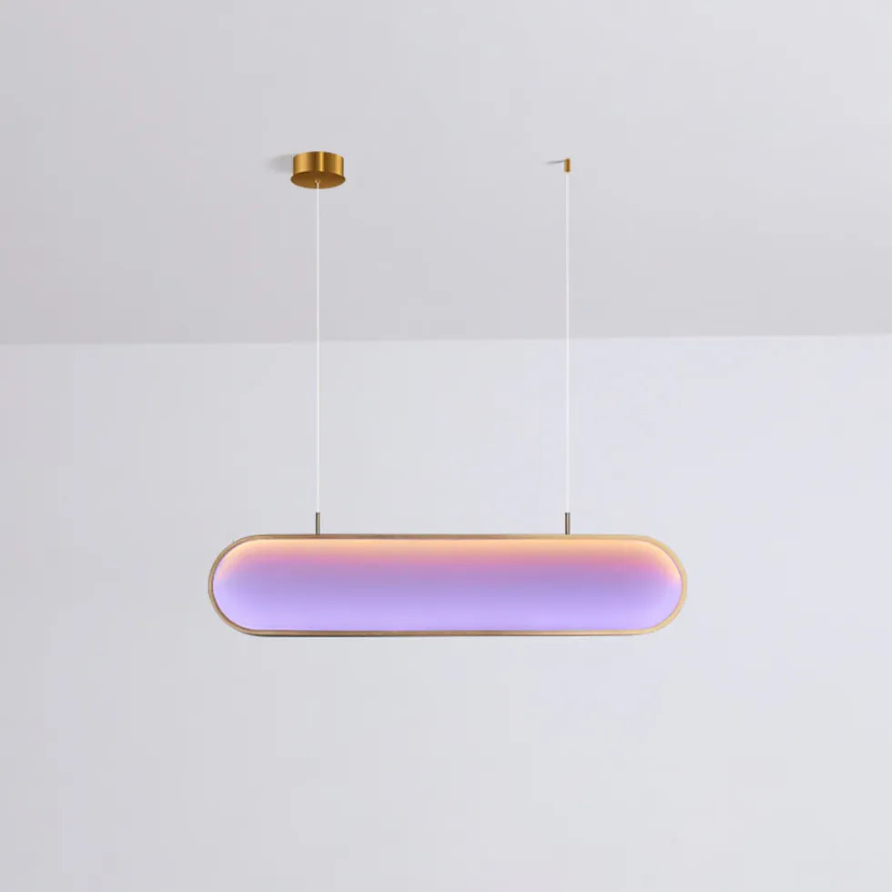 Simple and Round LED Pendant Light