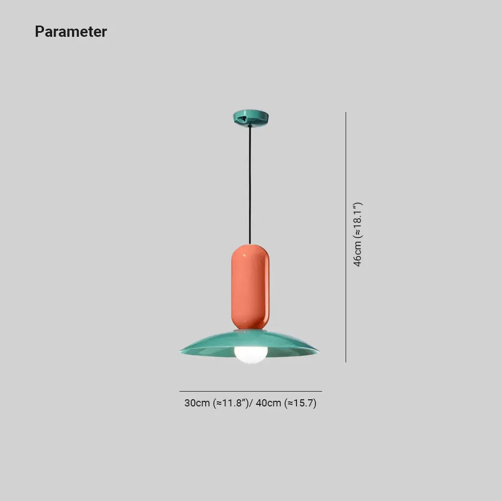 Pendelleuchte rustikal im einfachen skandinavischen Bauhaus Stil