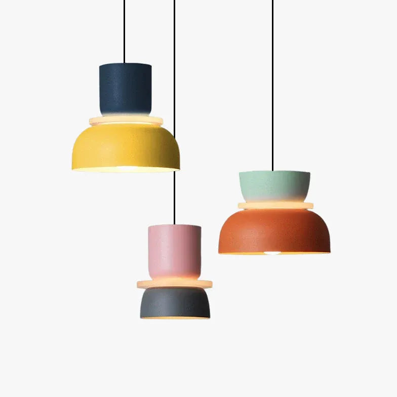 Stacked Shape Dining Room Modern Pendant Light