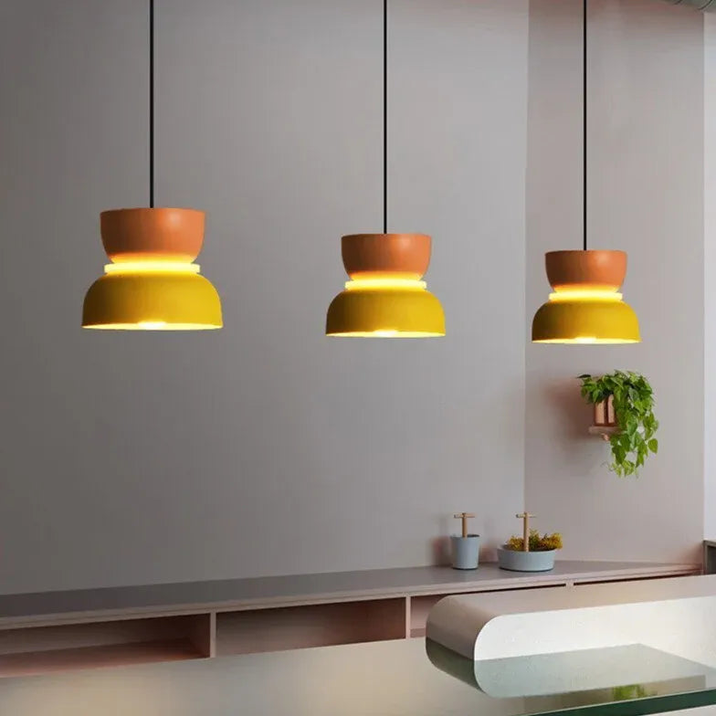 Stacked Shape Dining Room Modern Pendant Light