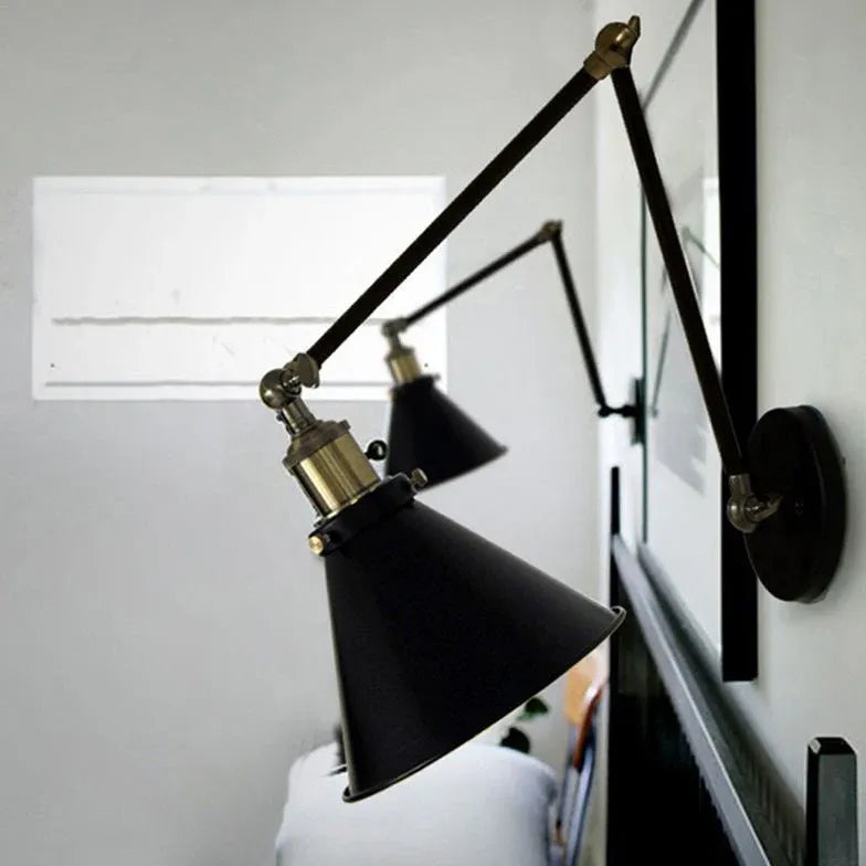 Nachttisch Wandleuchte nordisch modern faltbarer Arm - Clowas.de